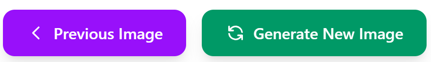 Previous Image and Generate New Image Buttons on the Coloring Bunny Online Coloring Tool