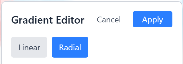 Radial Gradient Mode on the Coloring Bunny Online Coloring Tool