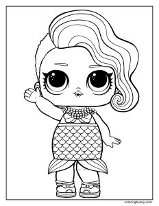 LOL Surprise Dolls Coloring Pages (44 Free Printable PDFs)