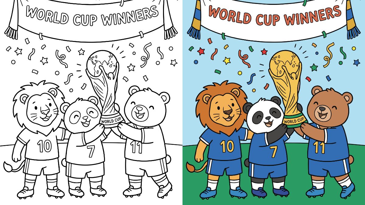 World Cup 2026 Coloring Pages